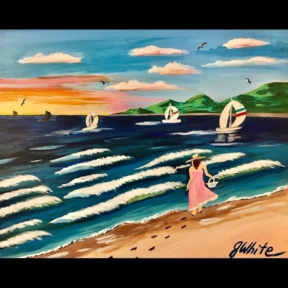 COLLECTING sea shells - Picture 1 of 1